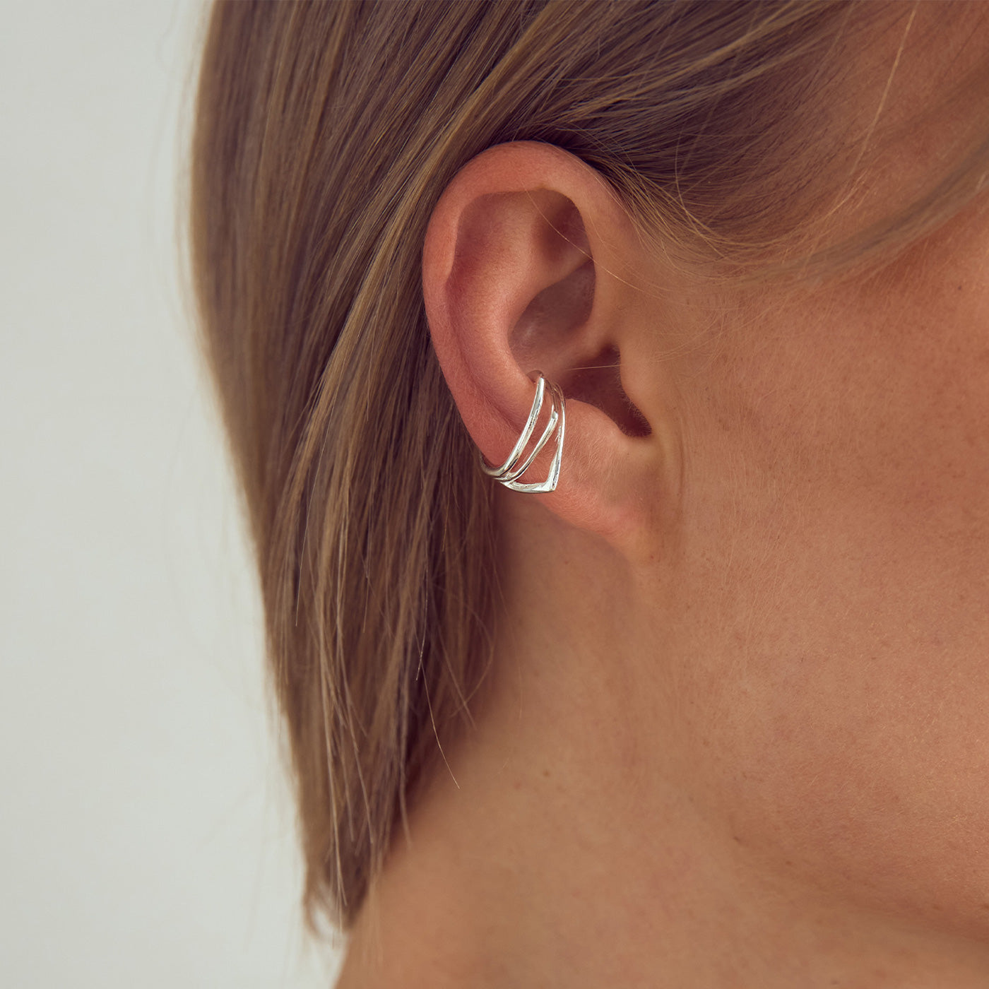 Gry Earcuff - Silverpläterad